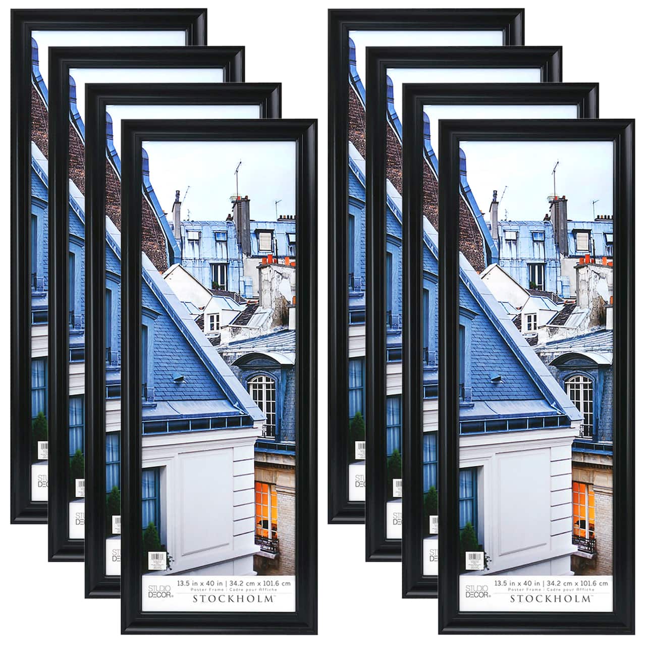 8 Pack: Black Poster Frame, Stockholm™ by Studio Décor®